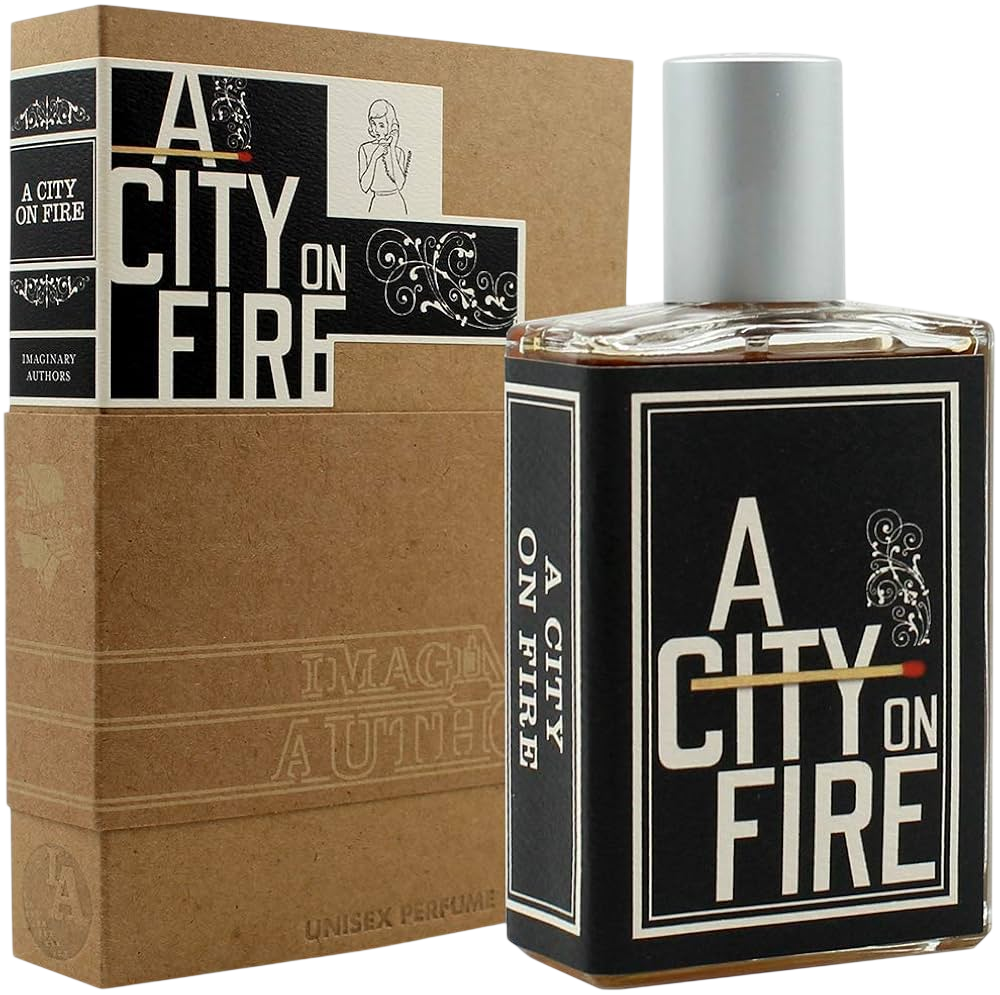 Imaginary Authors A City On Fire bottle