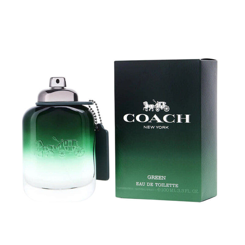 Coach Green EDT bottle