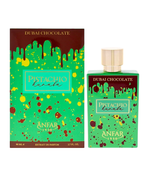 Fragrance Couture Dubai Chocolate Pistachio Kunafa bottle