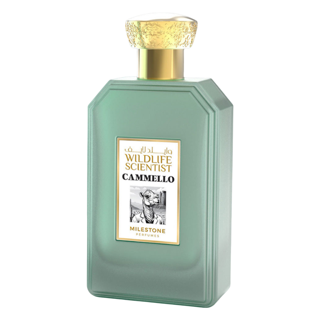 Milestone Wildlife Scientist Cammello EDP bottle
